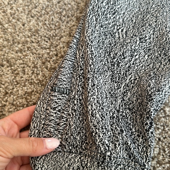 Lululemon Ready To Rulu Pant • Running Luon Spray Jacquard White Black - Picture 8 of 8